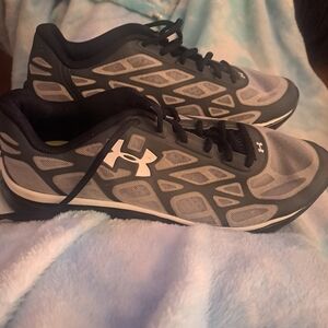 Under Armour Black and Gray Athletic Shoes